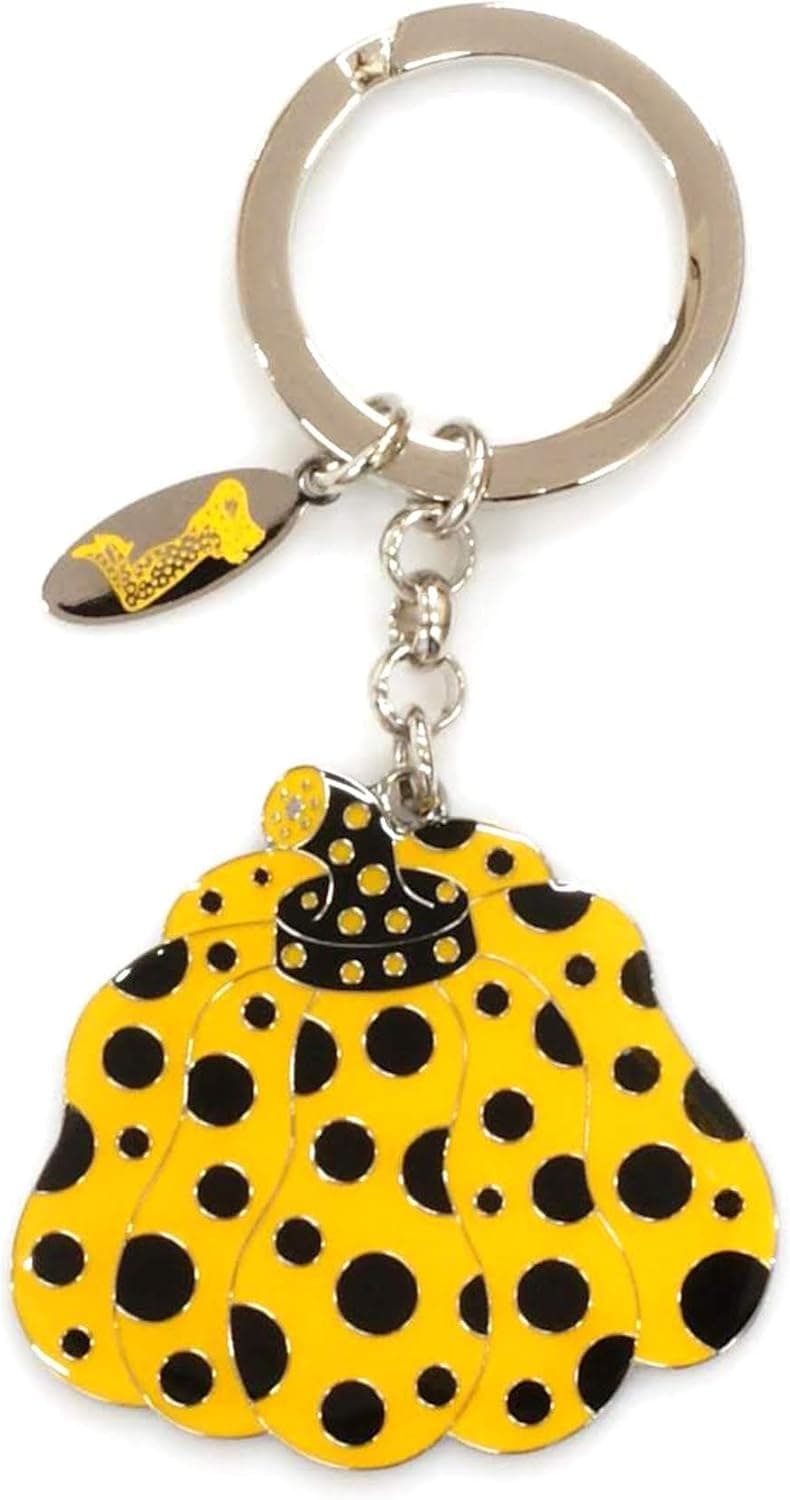 Yayoi Kusama : Pumpkin Keyring (Yellow) [Japan Import]