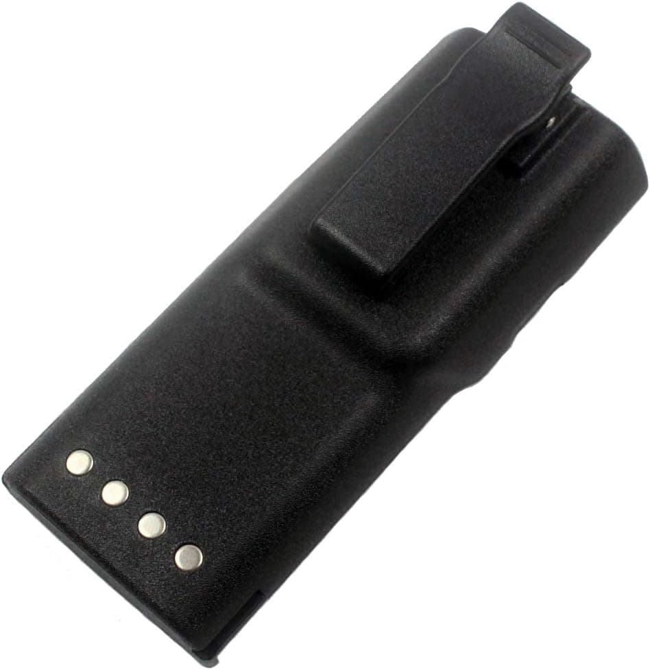 SUNDELY® 2000mAh Ni-MH Replacement Battery Replacement for Motorola Radio GP88 GP300 GP600 GTX800 GTX900 LCS2000 MTX638 PTX600 HNN8133C HNN8308A HNN9628A WPNN4040AR WPPN4012-R + Belt Clip