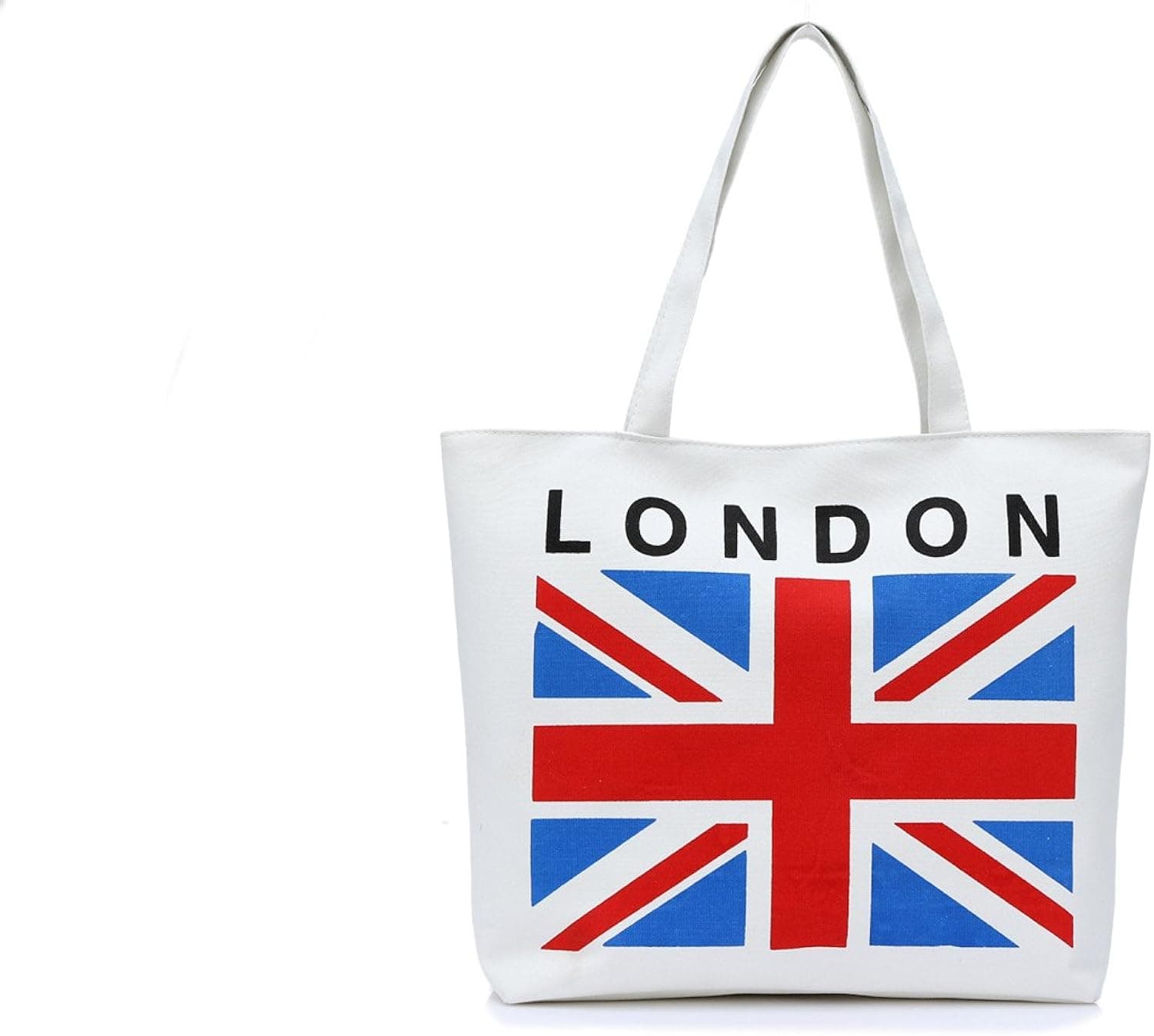 Cfanny Women's Union Jack UK Flag Print Tote Bag