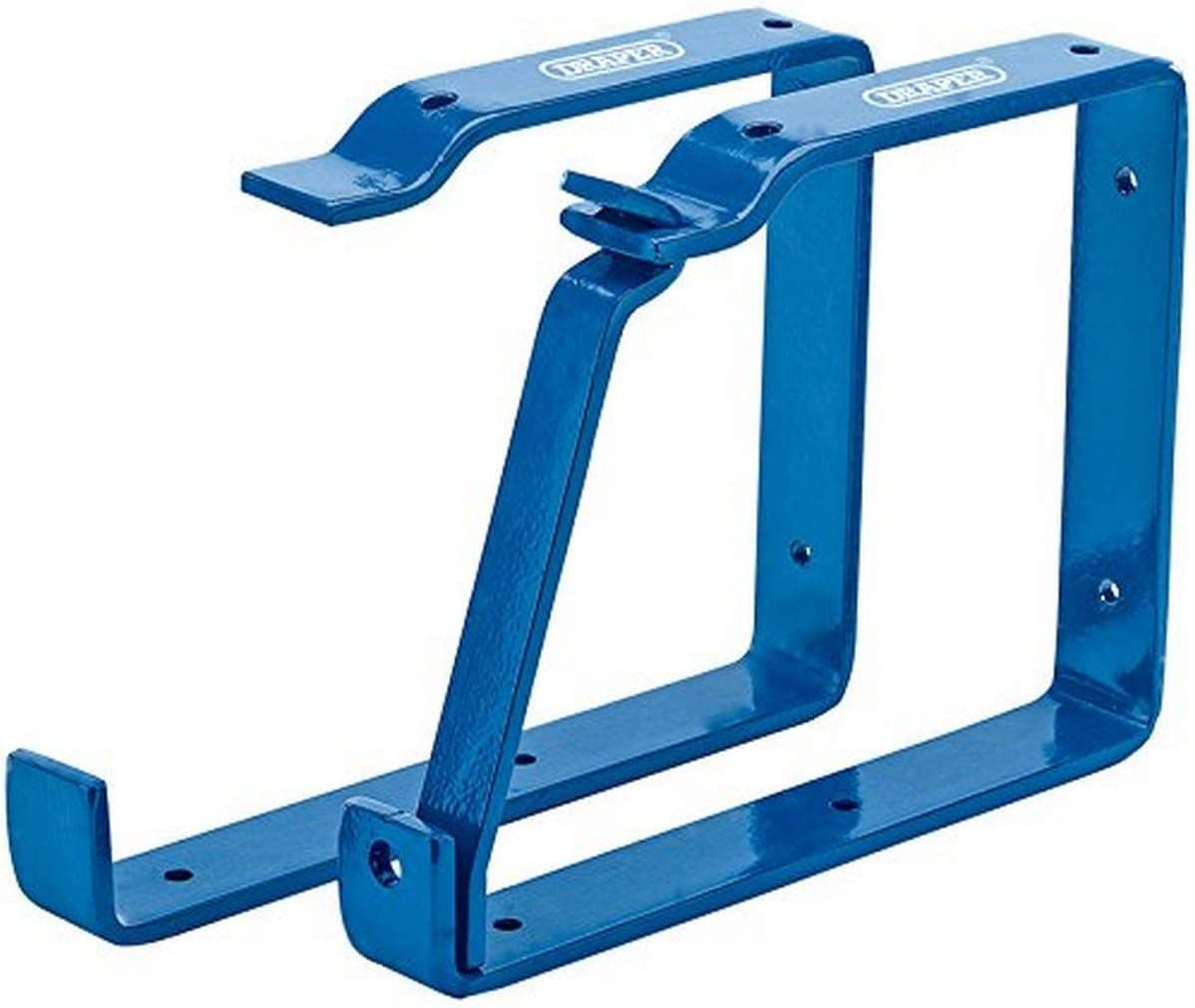 Draper 24808 Universal Step Wall Ladder Rack Brackets Security/Securing Lock, 23x16.5x2.5 cm, Blue