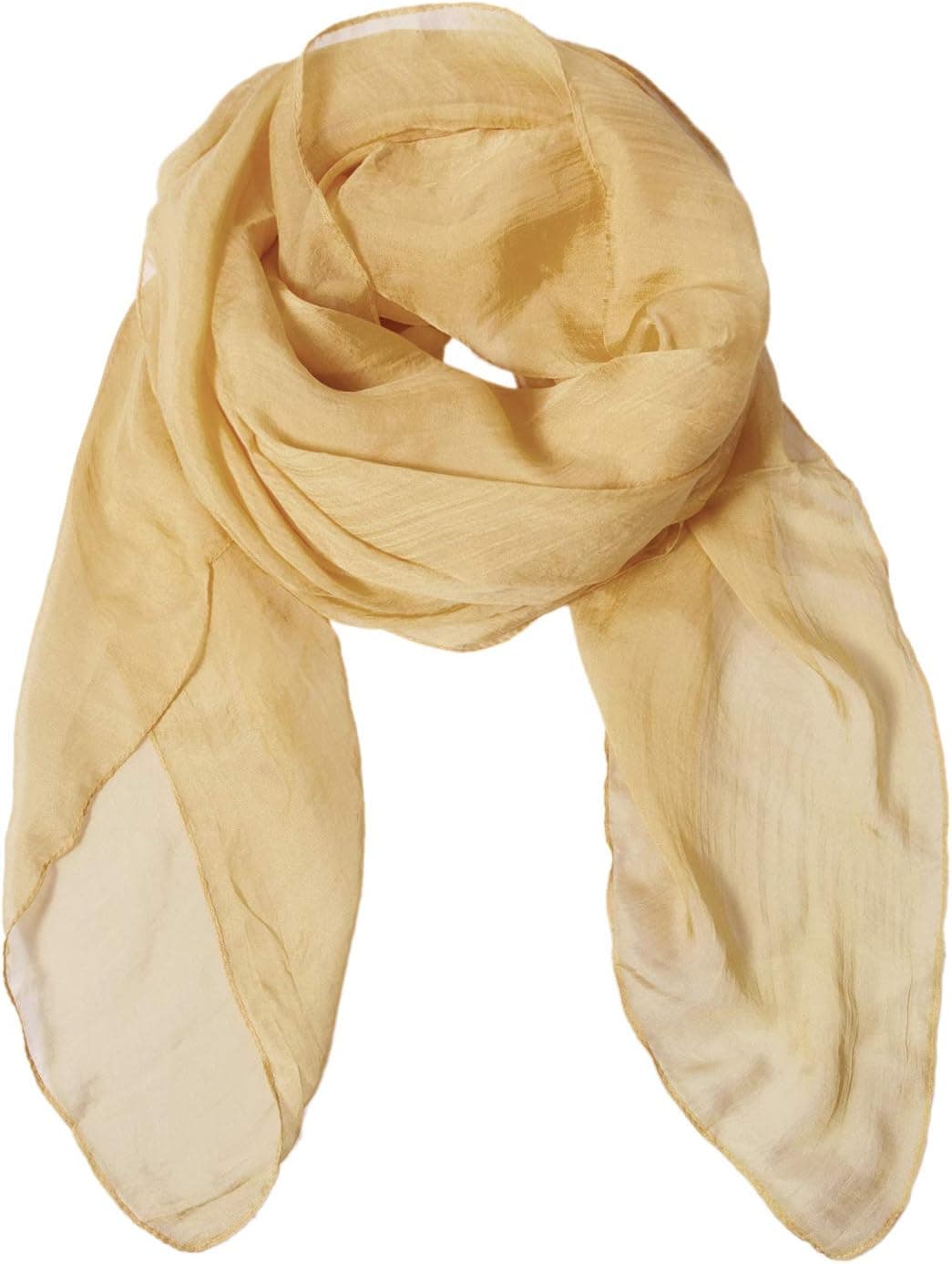 YSense 12 pack Solid Color Silk Can Be Used as Shawl, Scarf and Wrap, 16 ounce, Green