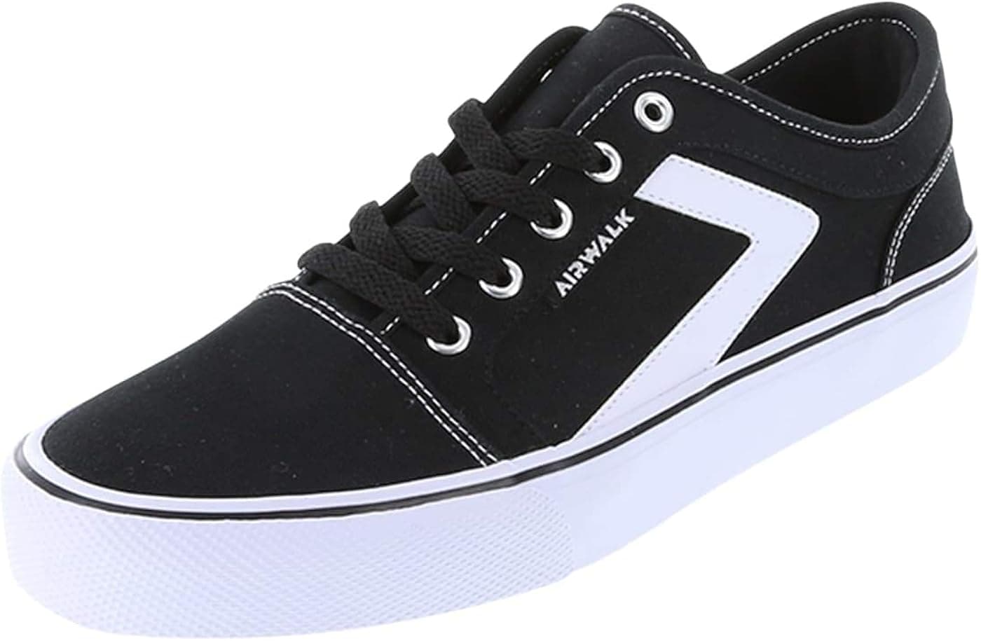 Airwalk Black White Men's Rieder Pro Sneaker 8 Regular
