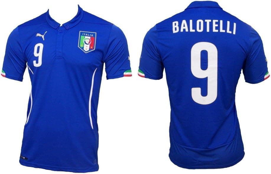 Italien Balotelli Trikot Home 2014, S