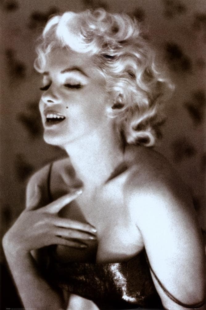 GB eye Marilyn Monroe Glow Poster