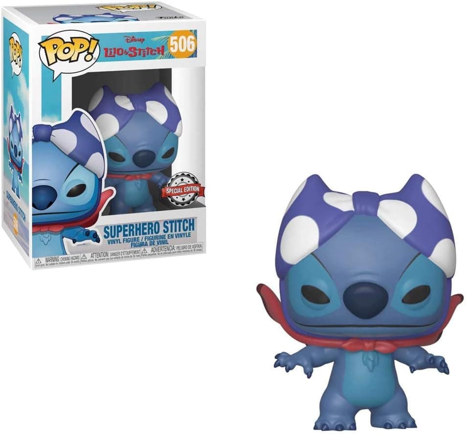 Funko POP Disney: Lilo & Stitch - Superhero Stitch Vinyl Figure