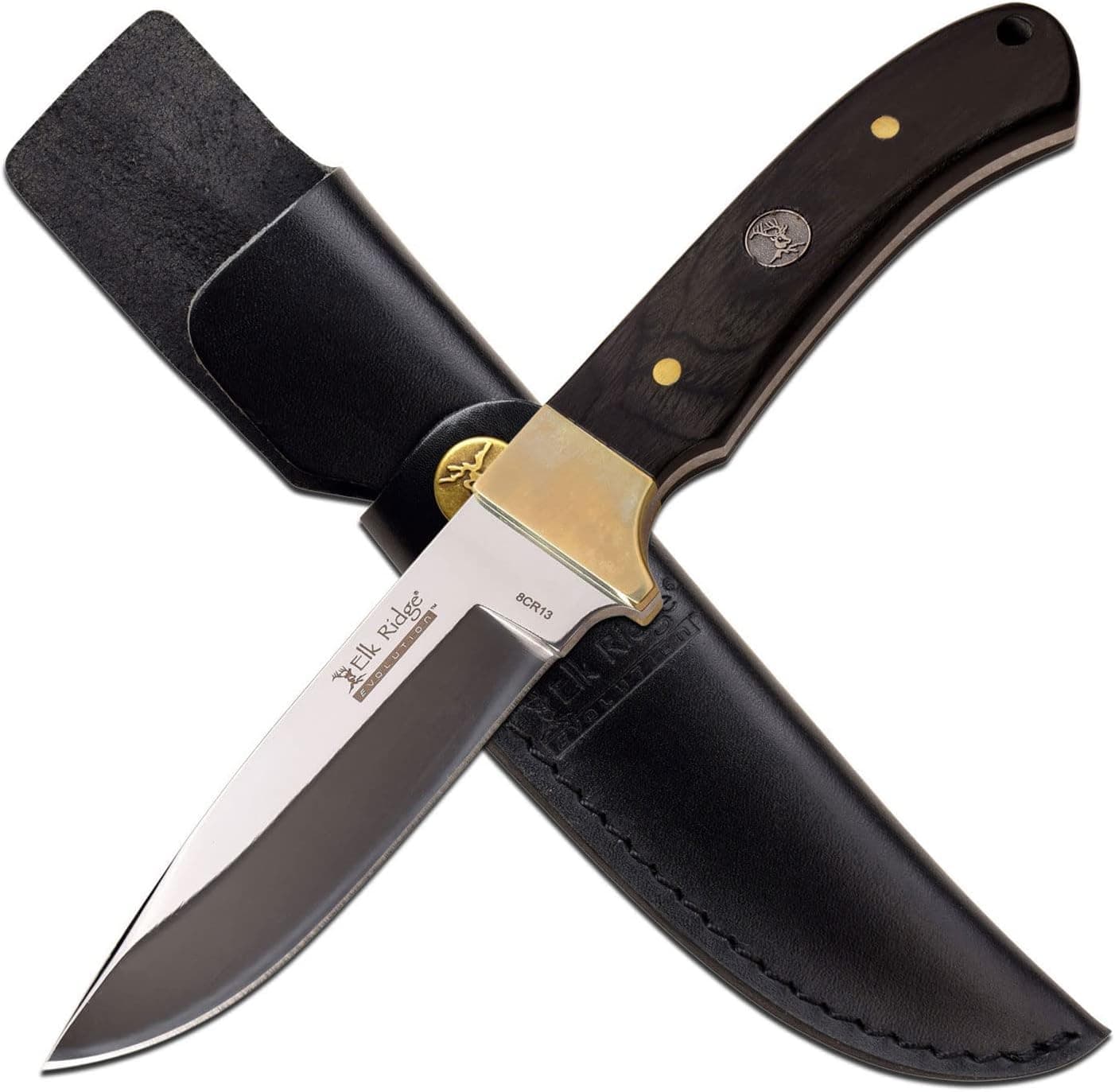 Elk Ridge Evolution Fixed Blade Knife - ERE-FIX013-BK