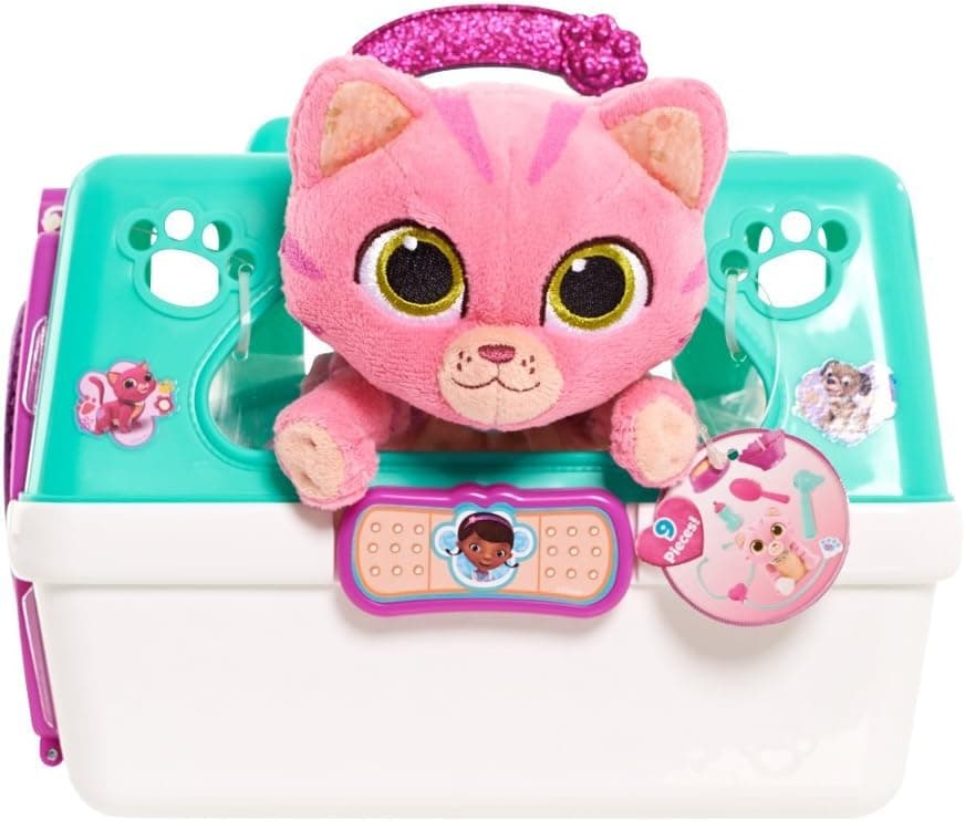 Just Play Doc McStuffins Pet Vet On The Go Pet Carrier Whispers Playset