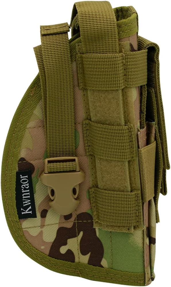Pistol Molle Holster, Gun Molle Belt Holster for Right Handed Shooters 1911 45.