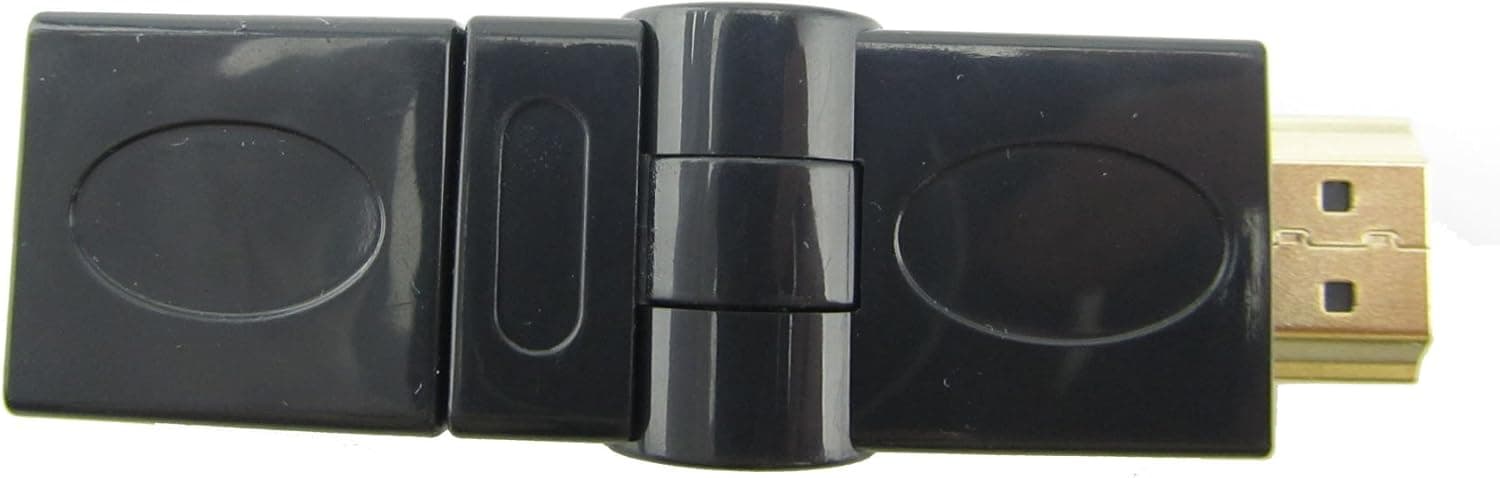 HONBAY Gold Plated Swivel HDMI Male to Female Adapter