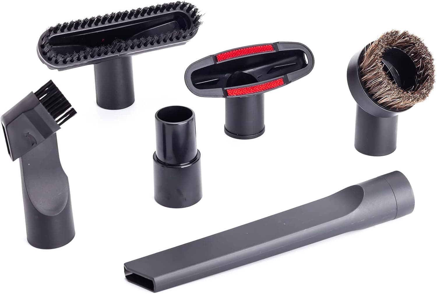 Yingti 6 pcs Vacuum Attachments 32 mm and 35mm For Henry Hoover Attachment, Shop Vac Accessories Brush Nozzle Crevice Tool for Standard Hose