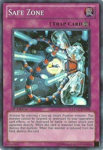 Yu-Gi-Oh! - Safe Zone (EXVC-EN078) - Extreme Victory - Unlimited Edition - Super Rare