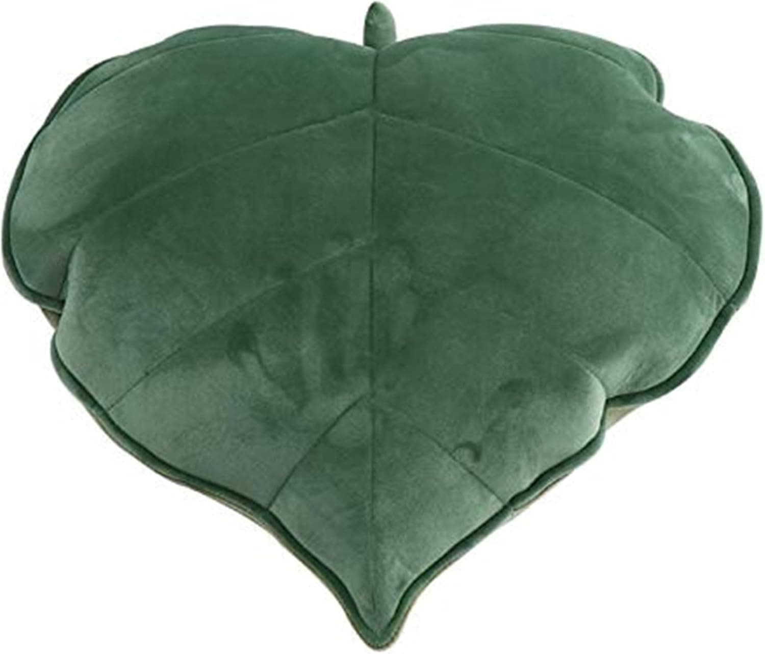 AZCHEN Decorative Leaf Pillow Green Leaf Pillow Cute and Funny Pillow Sofa Bedroom Throw Pillow (50 cm, Green)