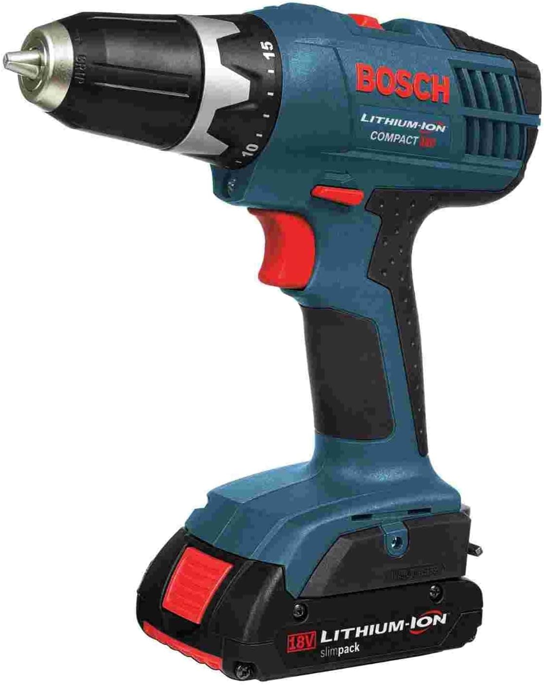 Bosch Ddbb180-02 18-volt 1/2-in Cordless Lithium Ion Compact Drill/driver and Come with Two Batteries