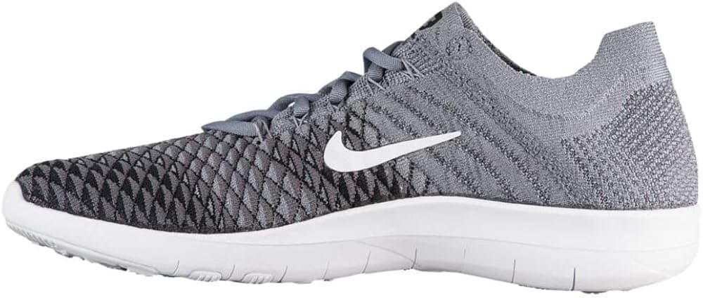 Nike Womens Free TR Flyknit 2 Lightweight Running Shoes Gray 7.5 Medium (B,M)