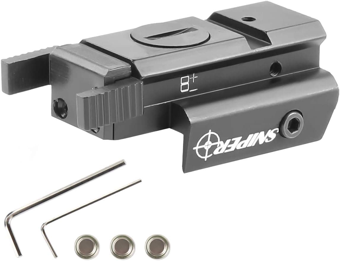 5008R Red Dot Gun Sight Laser Fit 20mm Picatinny Standard Weaver Rail for Handgun