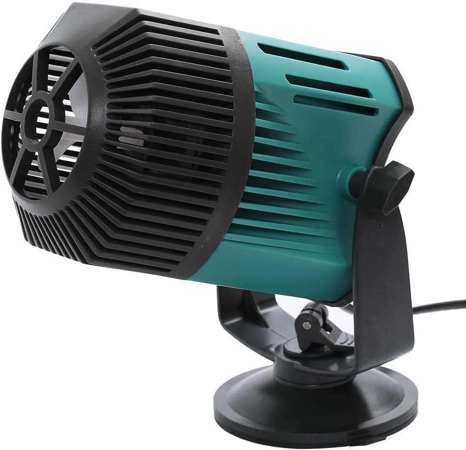 Jspoir Melodiz Aquarium Circulation Pump Wave Maker, Submersible 4000 GPH 360 Degree Rotation Driving Head with Stable Suction Cup Wavemaker for Fishes Reef Corals Aquatics Tank(Adapter Not Included)