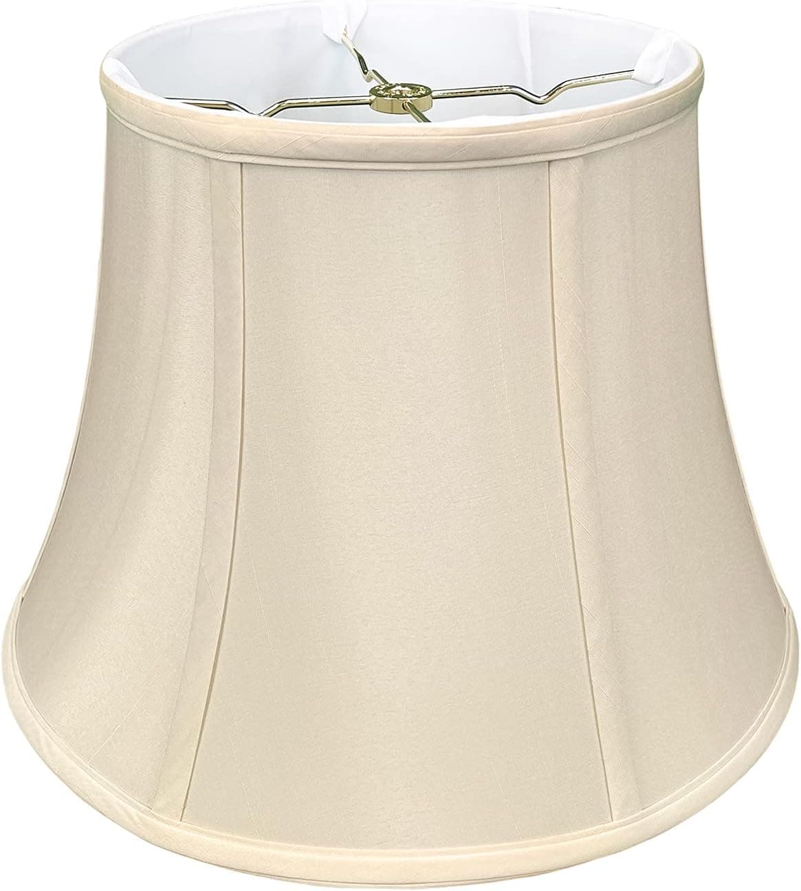 Royal Designs Modified Bell Lamp Shade, Beige, 10.5 x 17 x 13.5