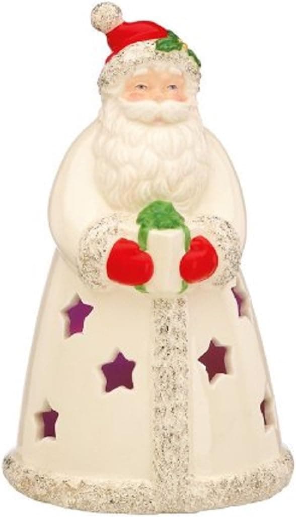Lenox Christmas Seasons Sparkle Lighted Santa