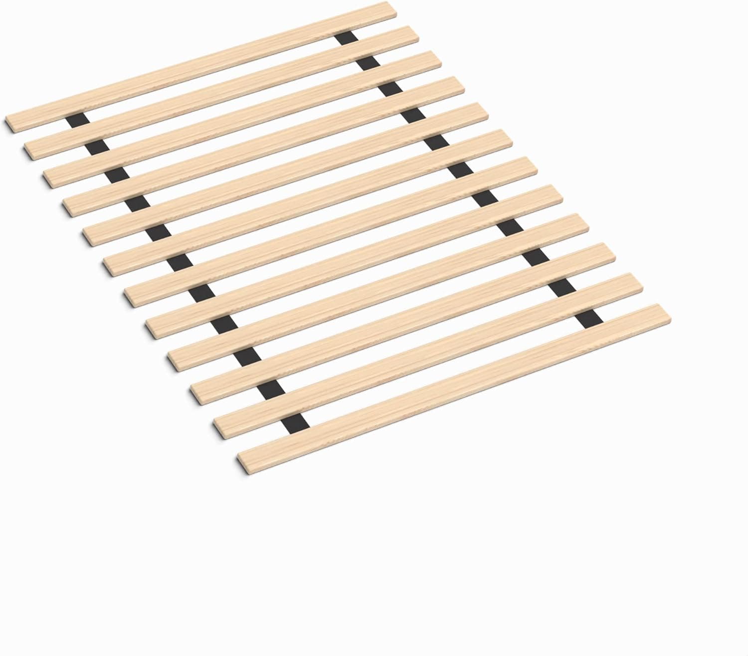 Continental Sleep Heavy Duty Mattress Support Wooden Bunkie Board/Slats, Twin, Beige