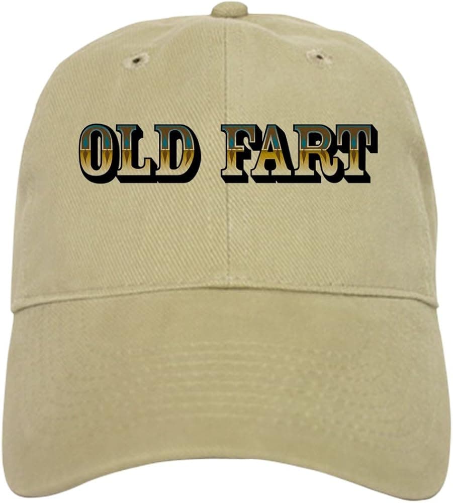 CafePress Old Fart Cap Baseball Cap