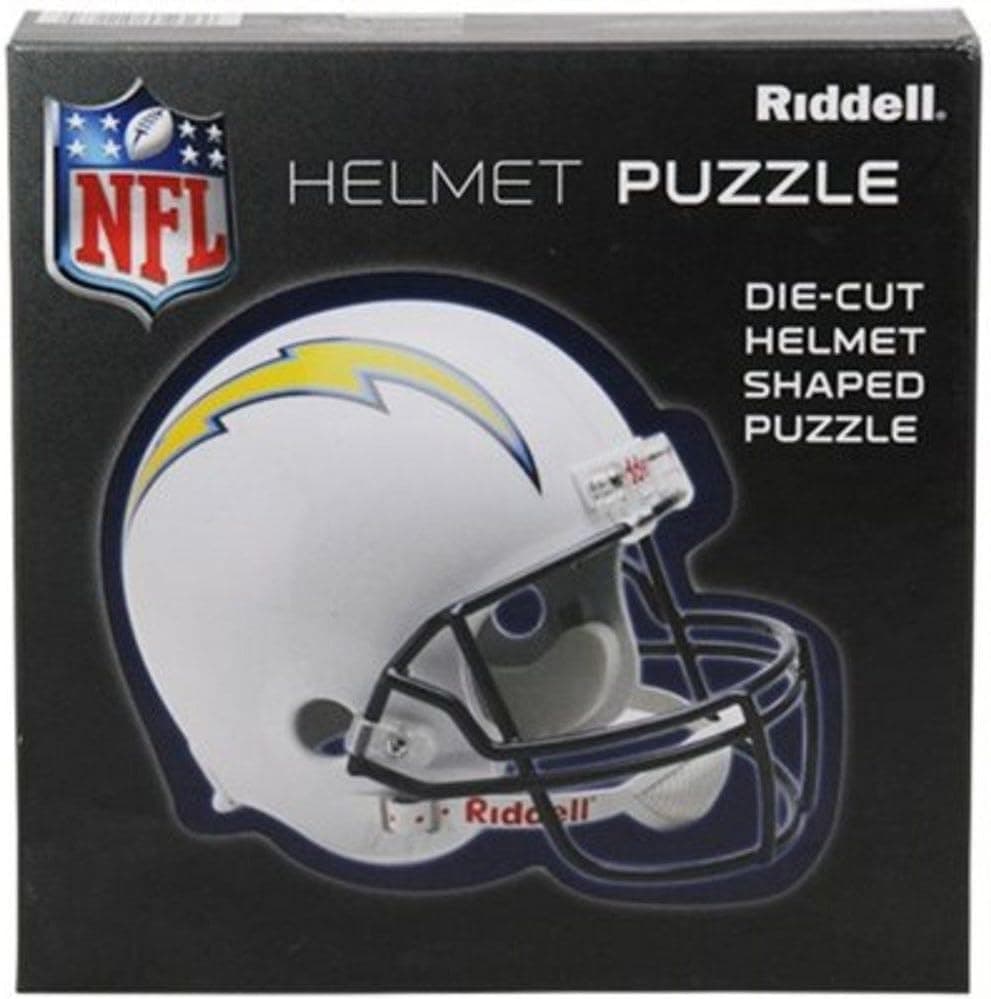 San Diego Super Chargers Team Helmet Puzzle