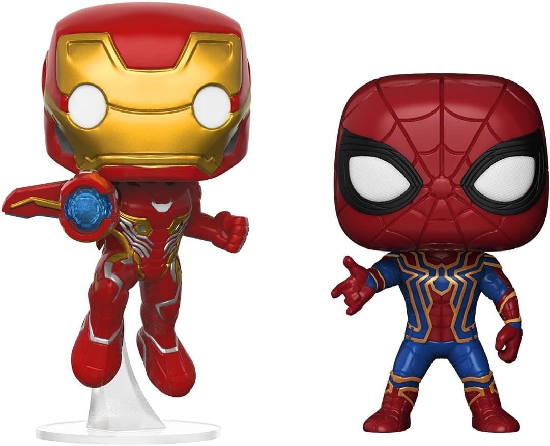 Funko POP! Marvel: Avengers Infinity War Bundle - Iron Man and Iron Spider Collectible Figures