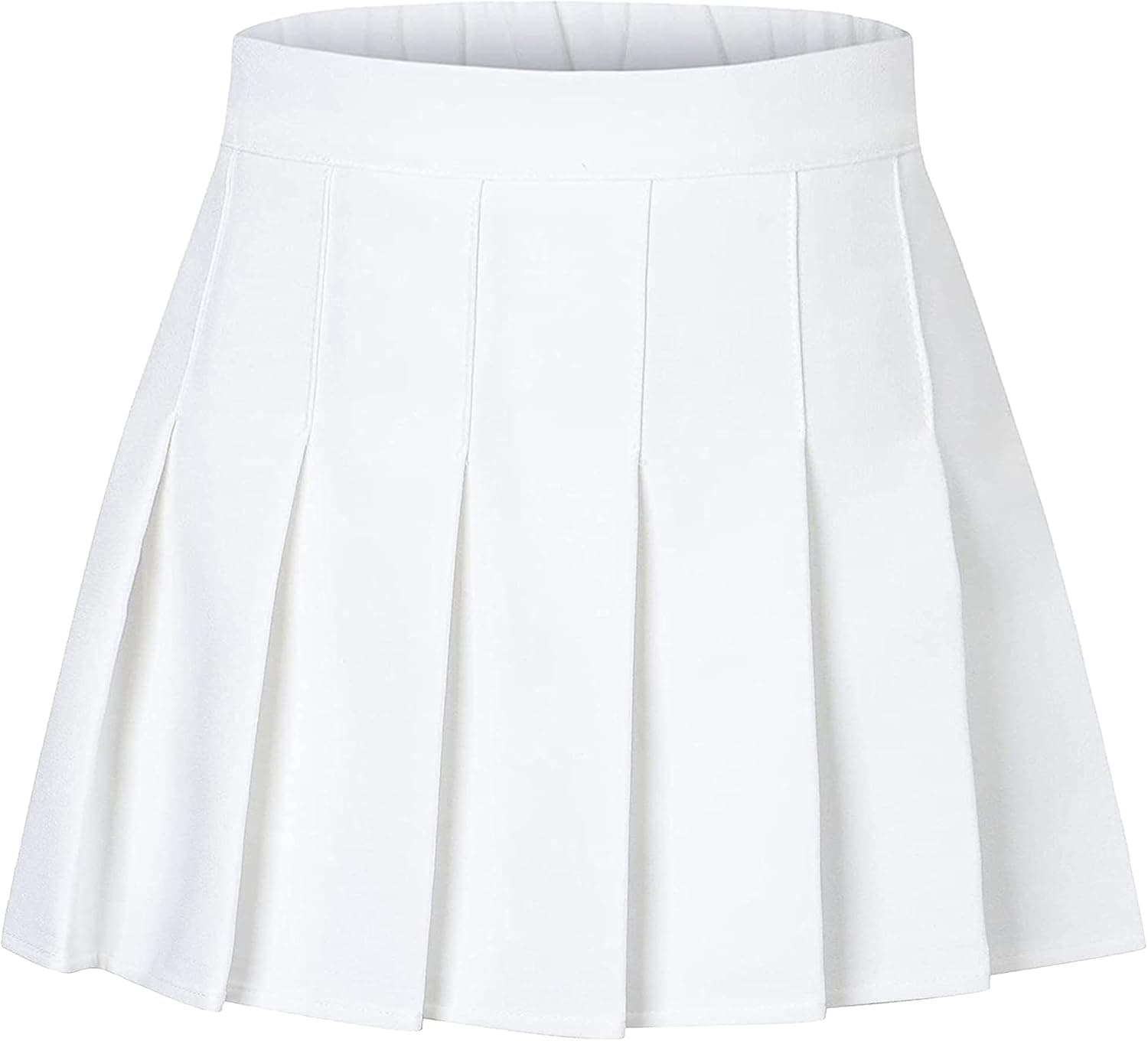 Cromoncent Girls Womens Pleated Skirt School Uniform Mini Skirts, 2Years - 4XL