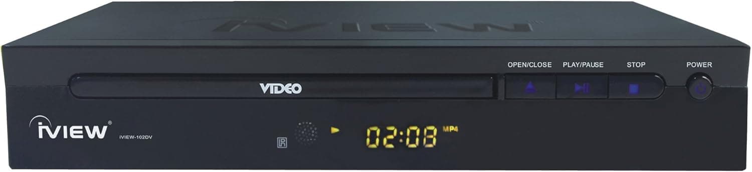 iView 102DV DVD Player - Black