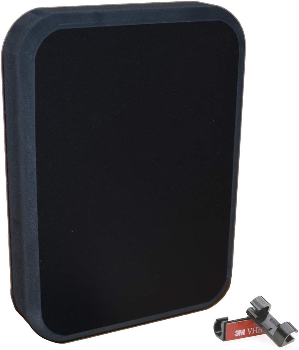 Stern Pad Jumbo Black - Screwless Transducer/Acc. Mounting Kit (for Large 3D Scan Transducers) (Renewed)
