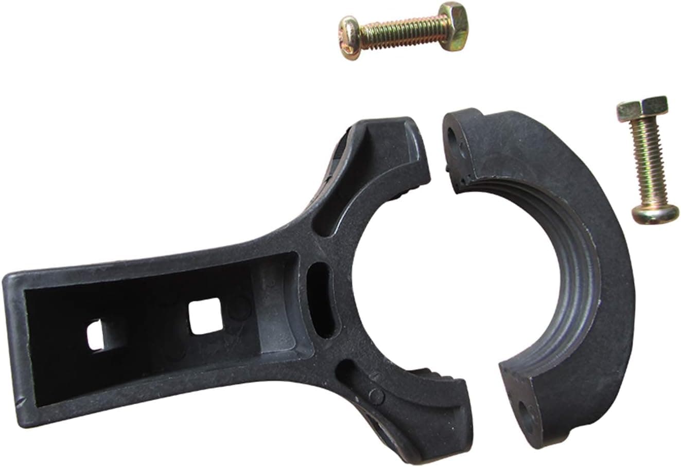 Single LNB Bracket, Black LNB Holder Hold up to Ku Band LNB