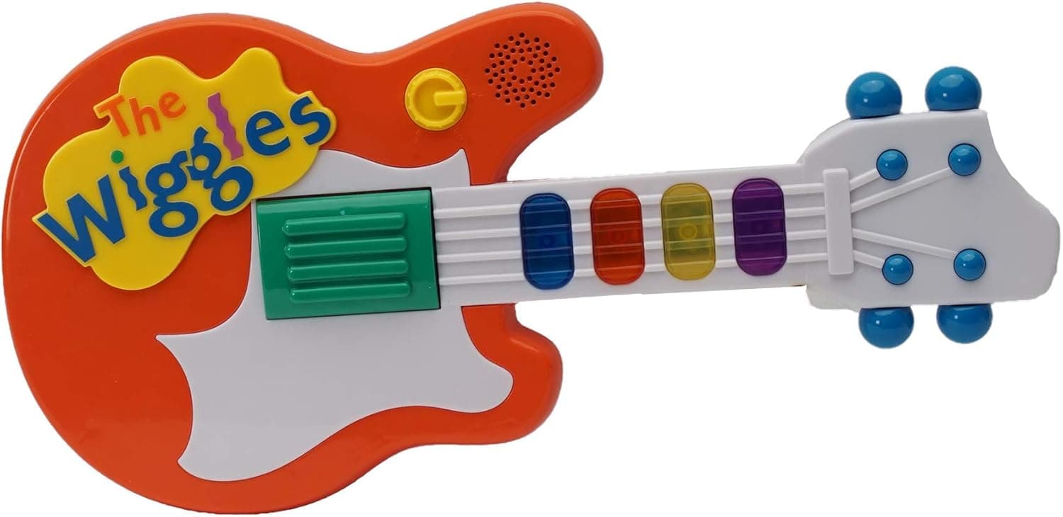 The Wiggles Toys Play Along Guitar for Kids and Toddlers Music Toys for Toddlers from Popular Kids Music Band