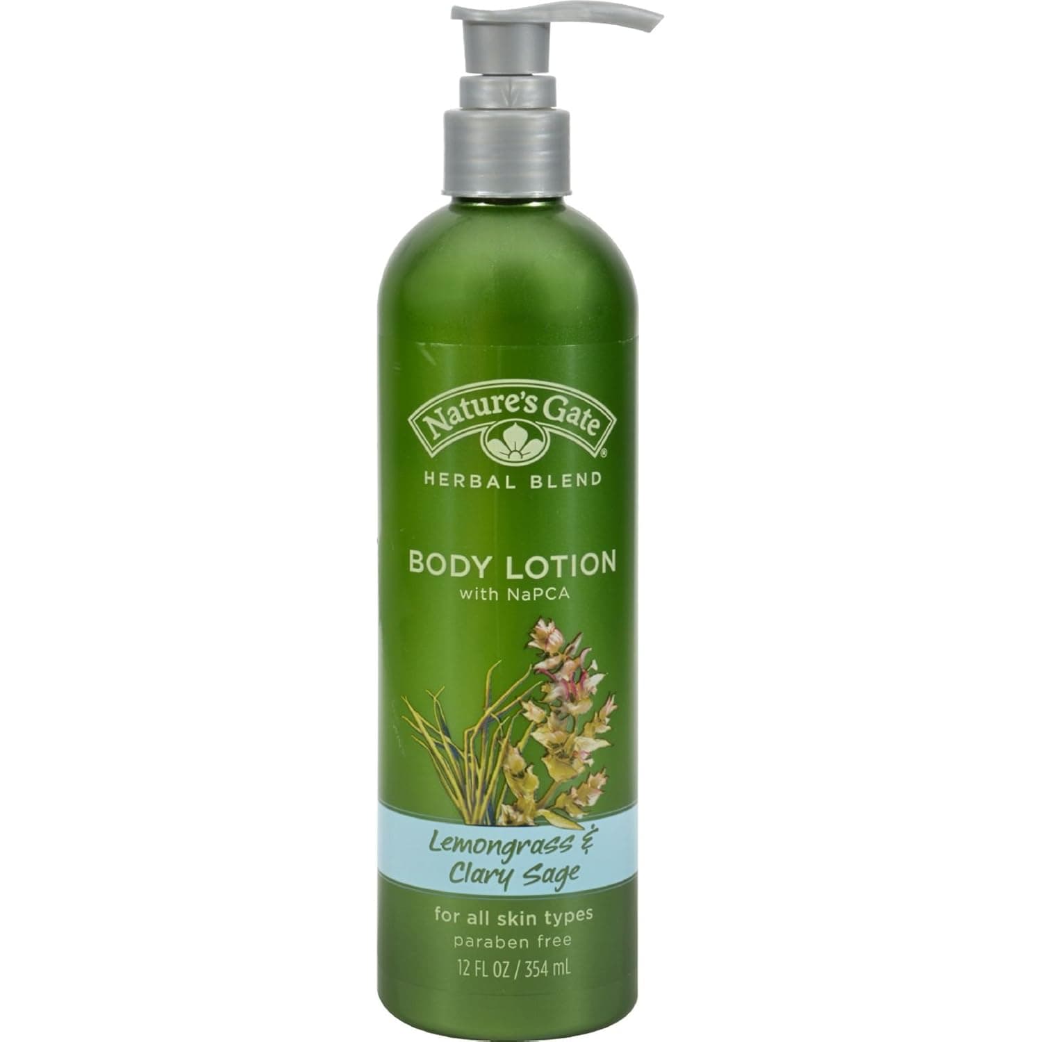 Nature's Gate Herbal Blend Lemongrass and Clary Sage Body Lotion