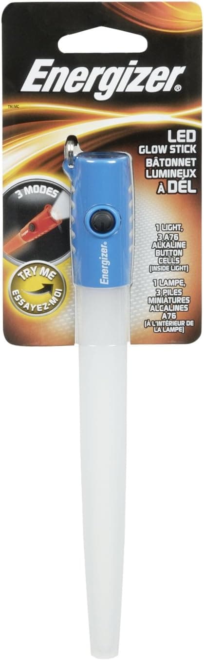Energizer FGLO3BUBP 3-In-1 Flashlight/Glow Stick