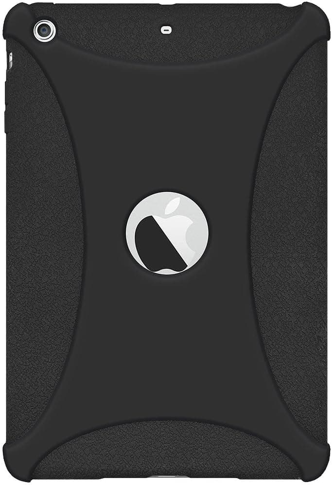 Amzer Soft Silicone Jelly Skin Fit Case Cover for Apple iPad mini - Black (AMZ94581)