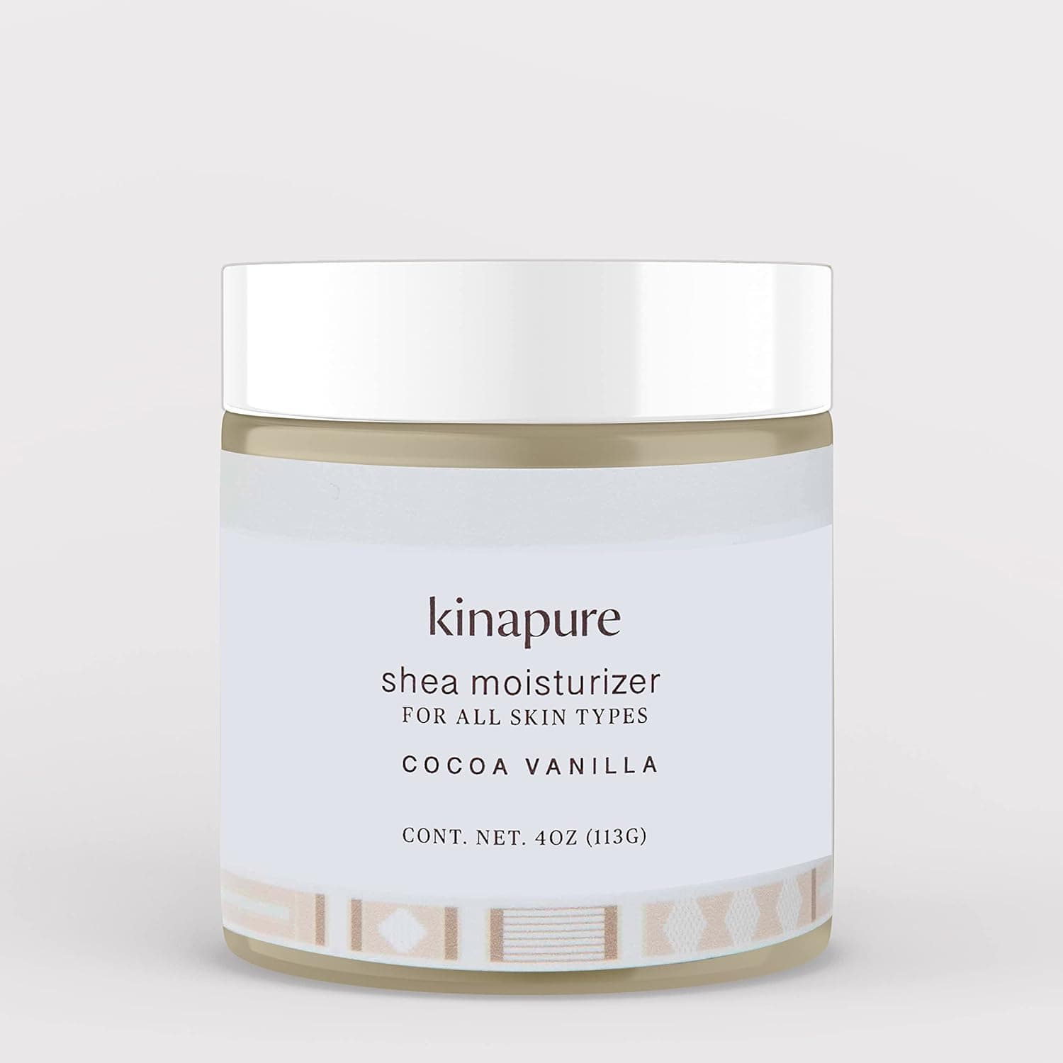 Mimaami Organics Kinapure Shea Moisturizer, Vanilla-Cocoa, 4oz | 100% Vegan, Cruelty-Free