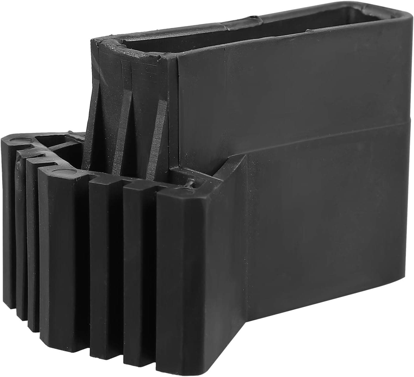 Cabilock Rubber Ladder Feet Replacement 4pcs Ladder Feet Covers Folding Ladder Feet Covers Non- Skid Ladder Cover Rubber Pads Step Ladder Feet Replacements (Black)
