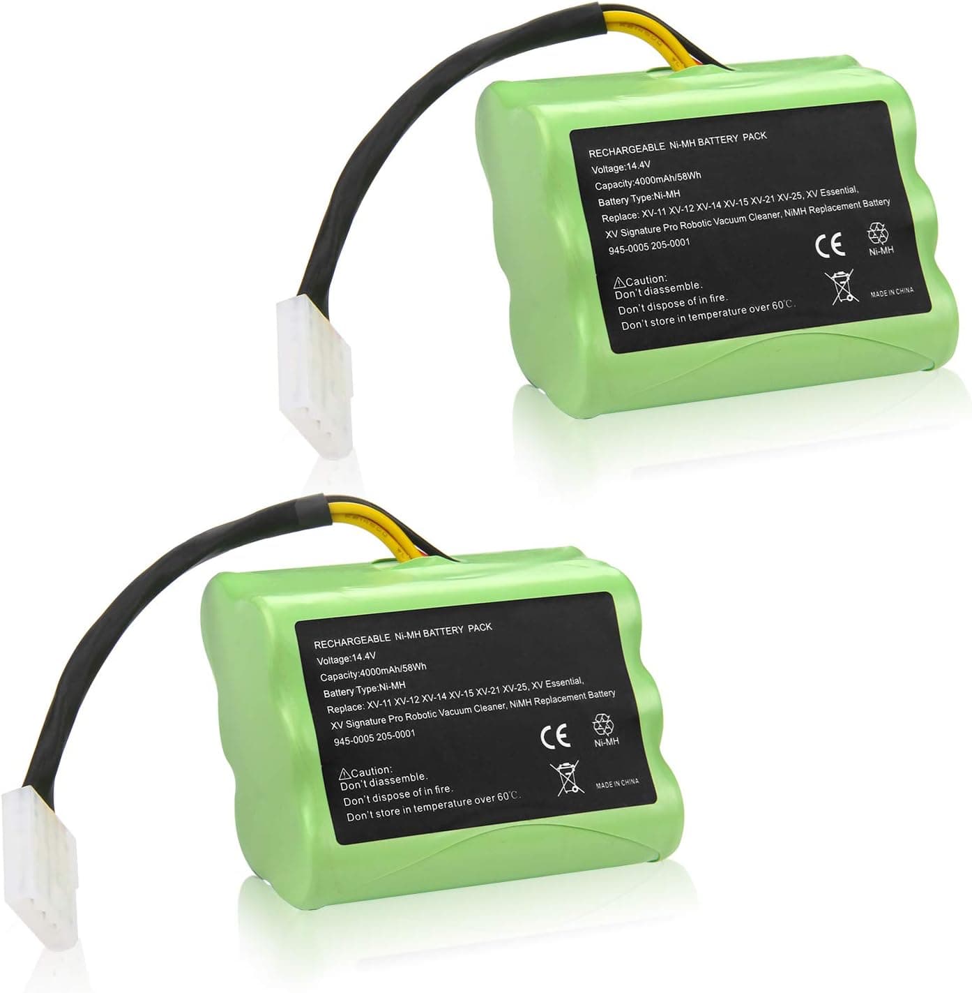 AC Doctor INC Battery for Neato XV-11, XV-12, XV-14, XV-15, XV-21, XV-25, XV Essential, XV Signature, XV Signature Pro