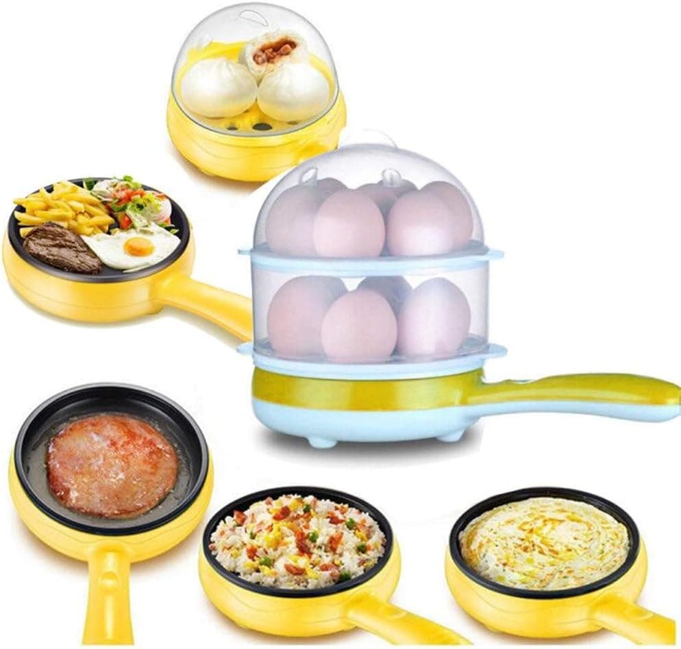 Egg Cooker with Auto Shut Off for Hard Boiled, Poached, Scrambled Eggs or Omelets Eggs Breakfast & York White Separator