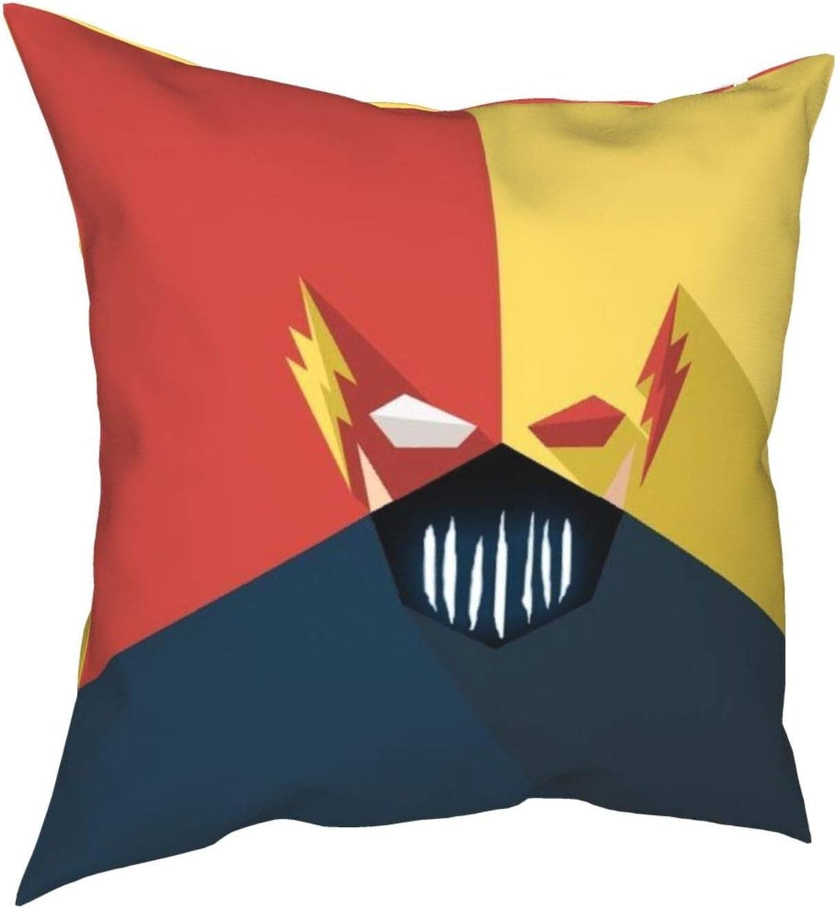 Flash Thunder Throw Pillow Covers Comfortable Couch Superheros Pillowcase Soft beding Decorative Cushion Covers 18"x18"