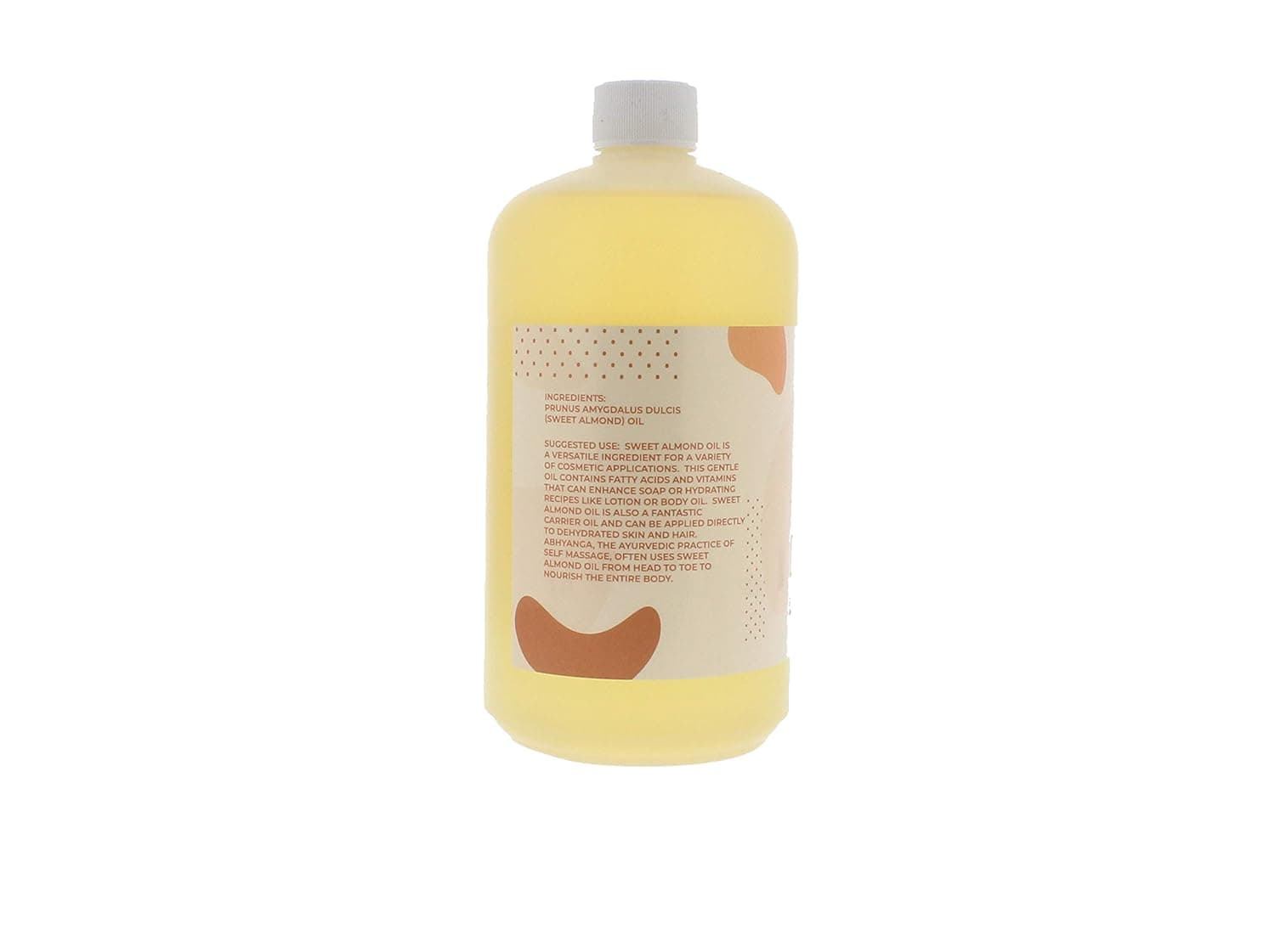 Maker and Merchant 100% Pure Sweet Almond Oil- Perfect Hydrating Oil for Body, Face and Hair (32 oz)