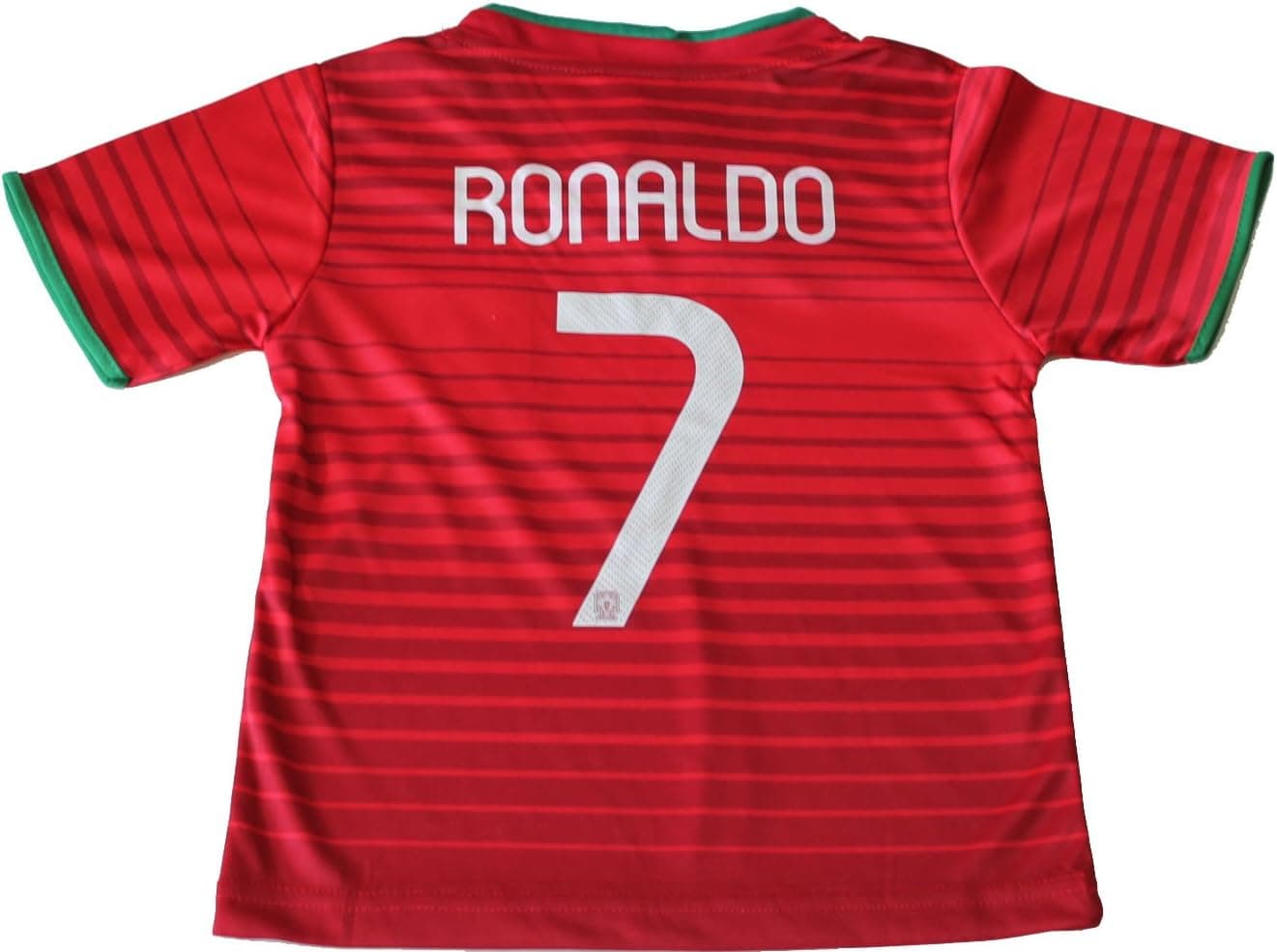 2014 PORTUGAL HOME CRISTIANO RONALDO FUTBOL FOOTBALL SOCCER KIDS JERSEY FREE GIFT INCLUDED 10-11 YEARS