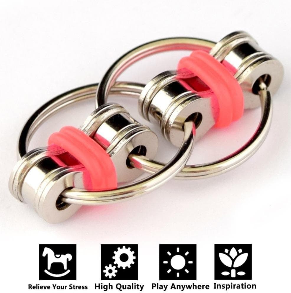 Flippy Chain Fidget Toy Idle Hands Relieve Stress Reducer for Autism, ADD, ADHD, and Autism Boredom your Finger Tips