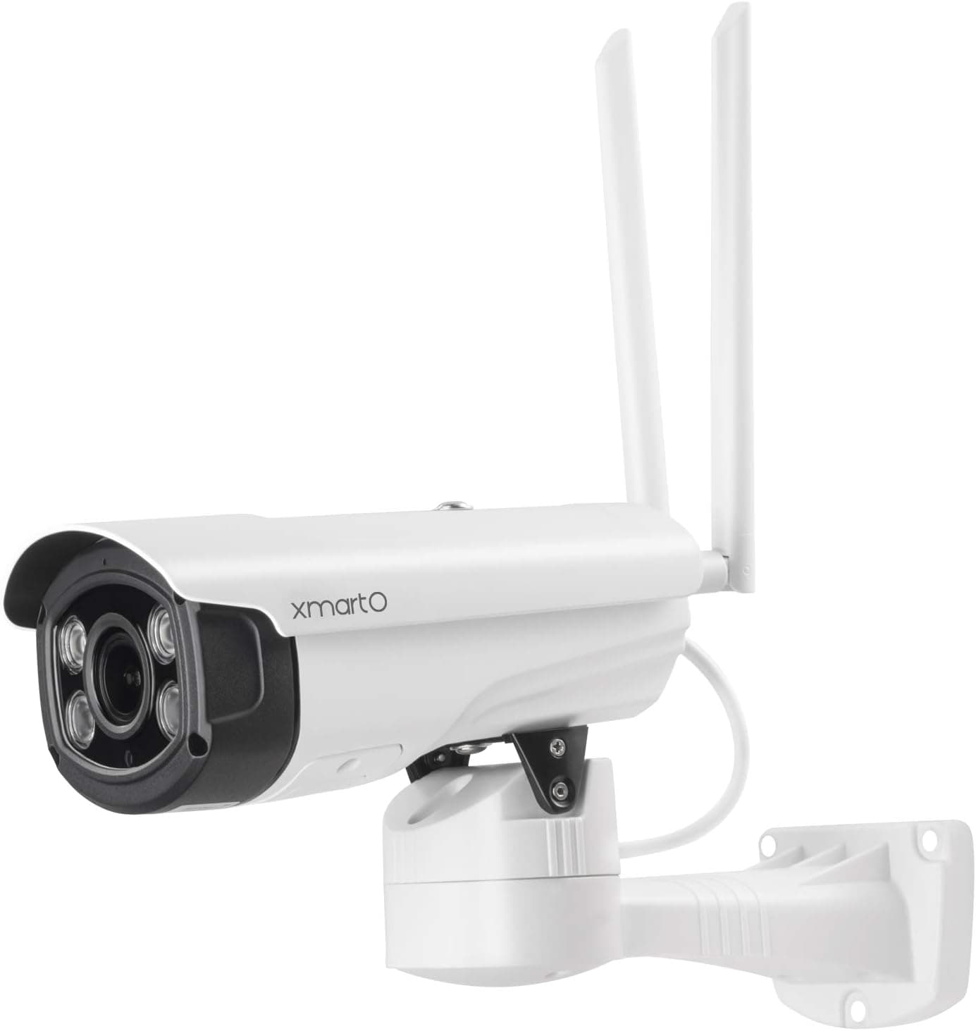 xmartO [Floodlight PTZ Camera] Security Camera Outdoor, Auto Floodlight, Color Night Vision, Motion Detection MSG and Siren, WiFi PTZ Security Camera (Digital Zoom, Works with NVR or standalone)