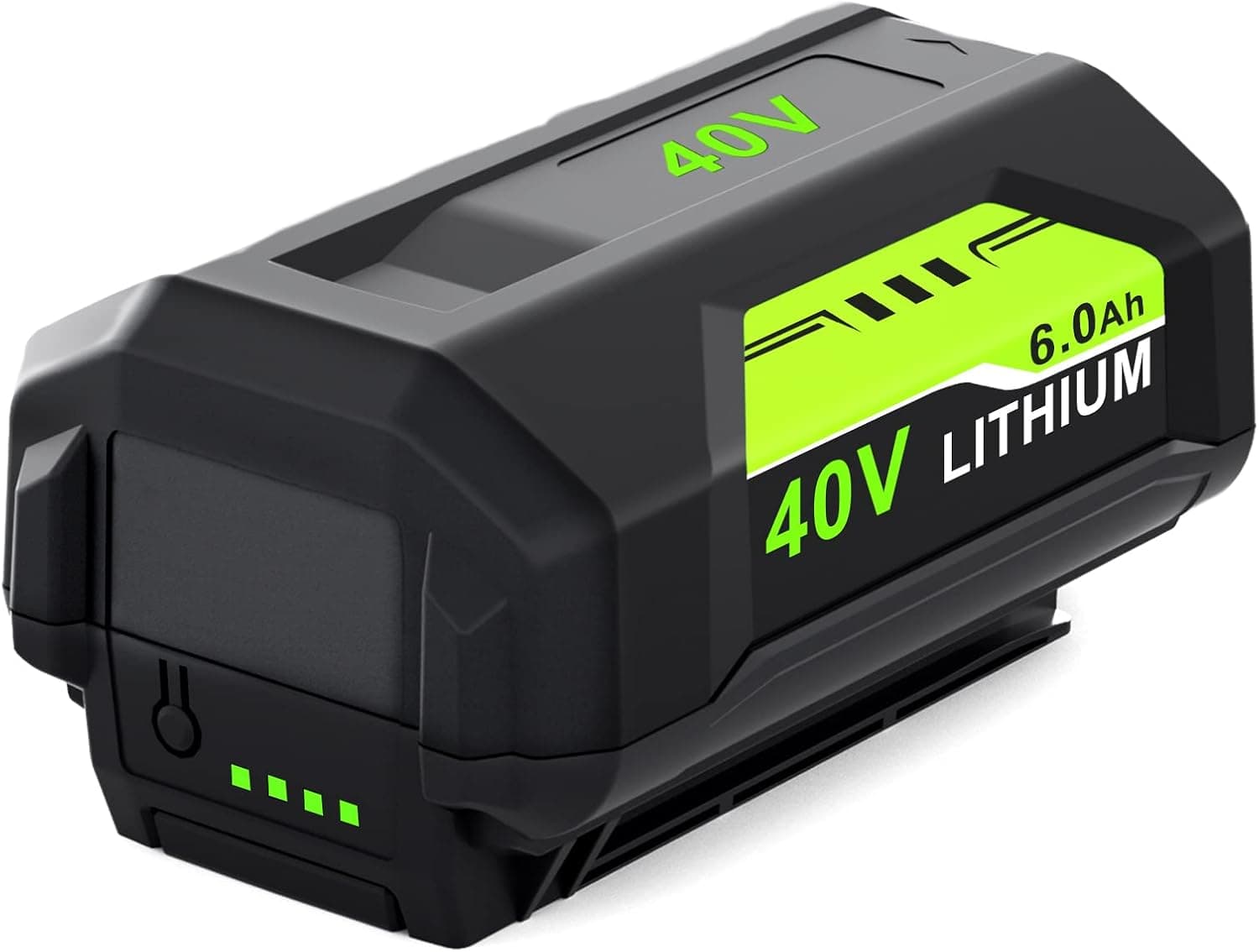 Forrat 6000 mAh 40 Volt OP4026 Lithium Battery Compatible with Ryobi 40V Battery OP4050A OP40601 OP4026A OP4040 OP4030 OP4015 OP40261 OP40201 OP40301 OP40401 40-Volt Cordless Tools Battery