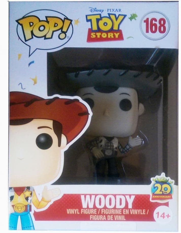 Funko Pop! Disney #169 Toy Story Black & White Woody (Box Lunch Exclusive)