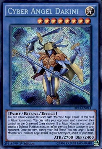 YU-GI-OH! - Cyber Angel Dakini (DRL3-EN014) - Dragons of Legend: Unleashed - 1st Edition - Secret Rare
