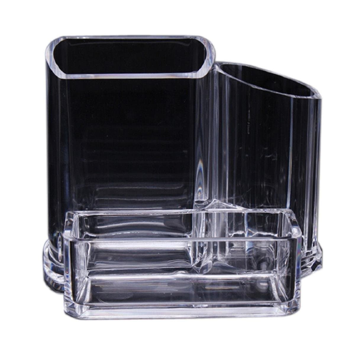 Susenstore Clear Acrylic Makeup Cosmetic Organizer Lipstick Brush Display Holder Stand