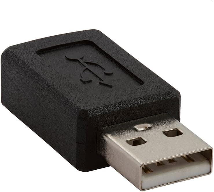 Manhattan USB / Mini USB MF USB A Mini USB B Black