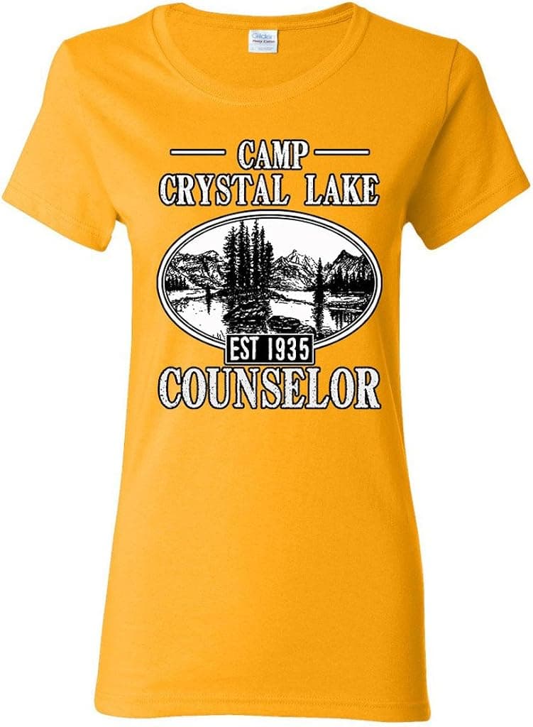 Ladies Camp Crystal Lake Counselor 1935 Summer TV Parody Funny DT T-Shirt Tee