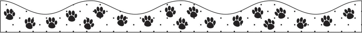 ASHLEY PRODUCTIONS Paws Border